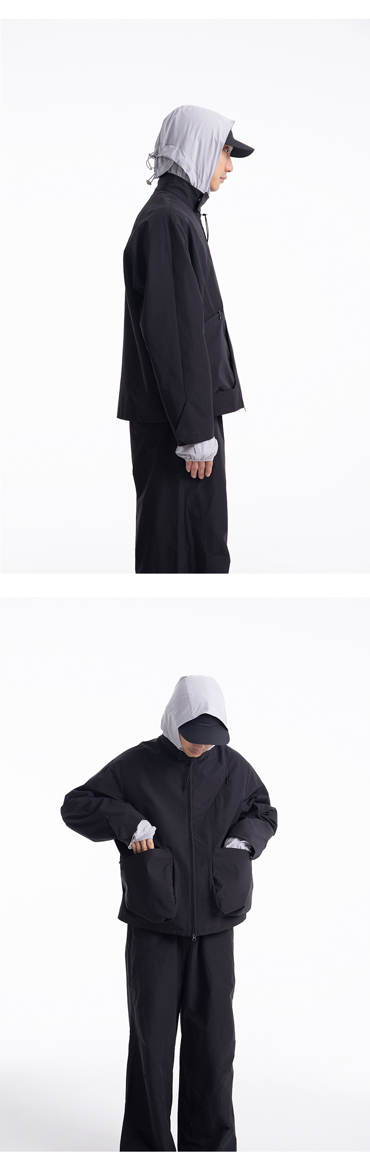 class クラス zip jacket 堀切氏 Zippered Stand-up Collar Jacket – Verist