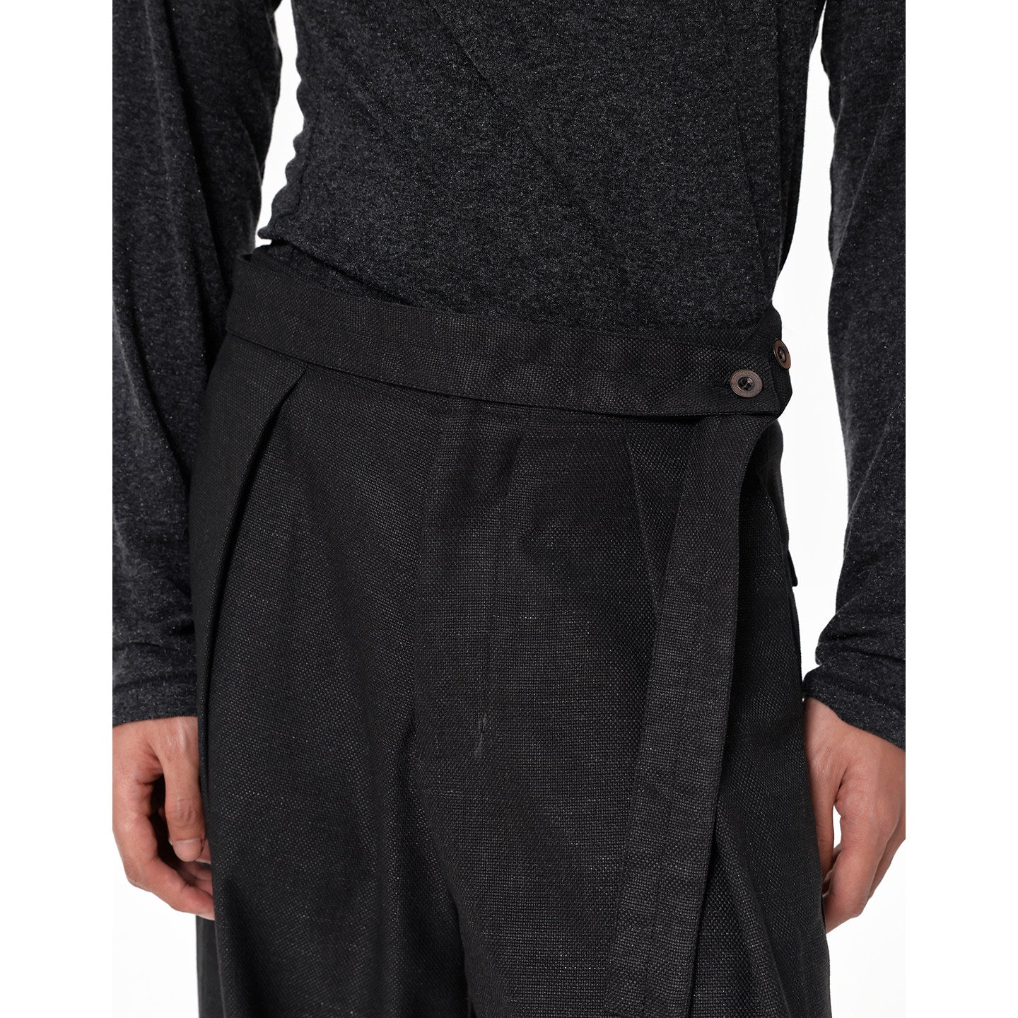 'Taglio' Drape Trousers