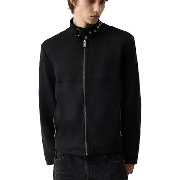 Multi-Layered Suede Jacket