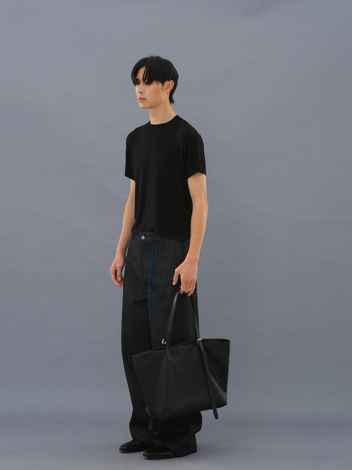 Straight cow trousers