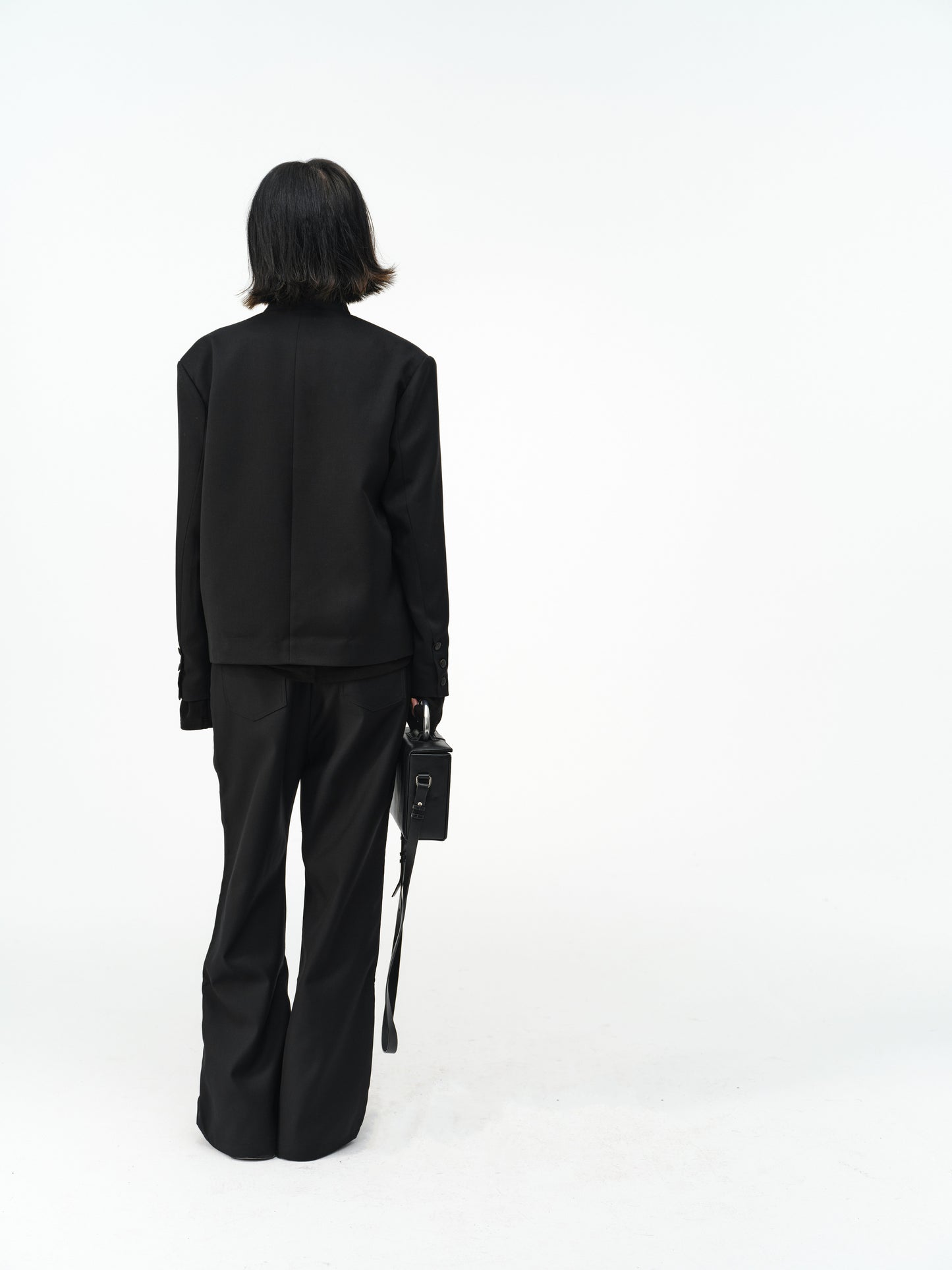 stand-up collar special cut Zhongshan jacket