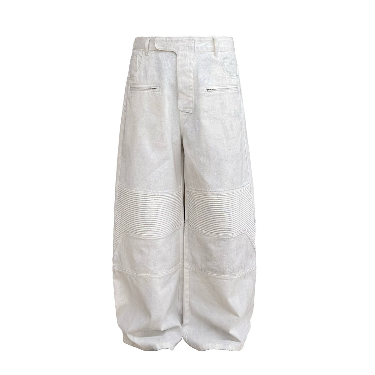 Coated Waxed Motorcycle Pants