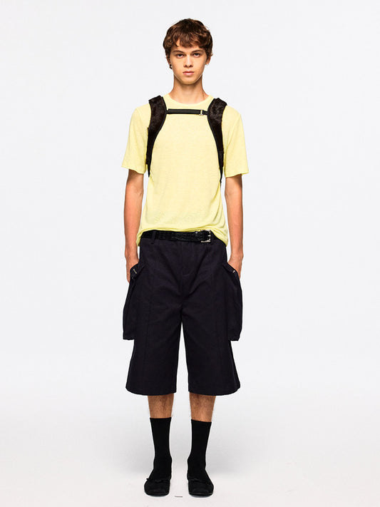 "Bunker" 3D Pocket Cropped Pants