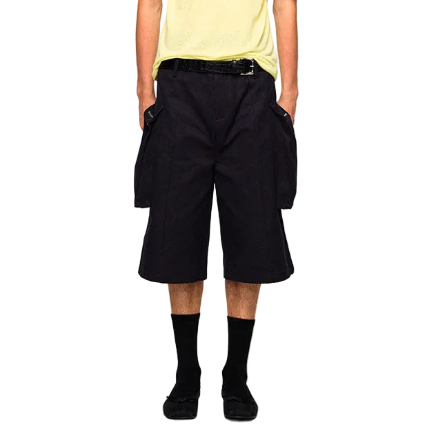"Bunker" 3D Pocket Cropped Pants