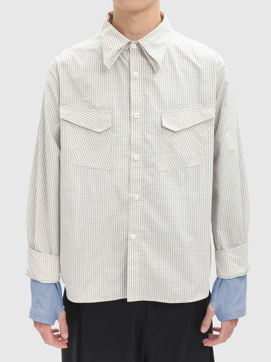 Carton Collar Pocket Shirt