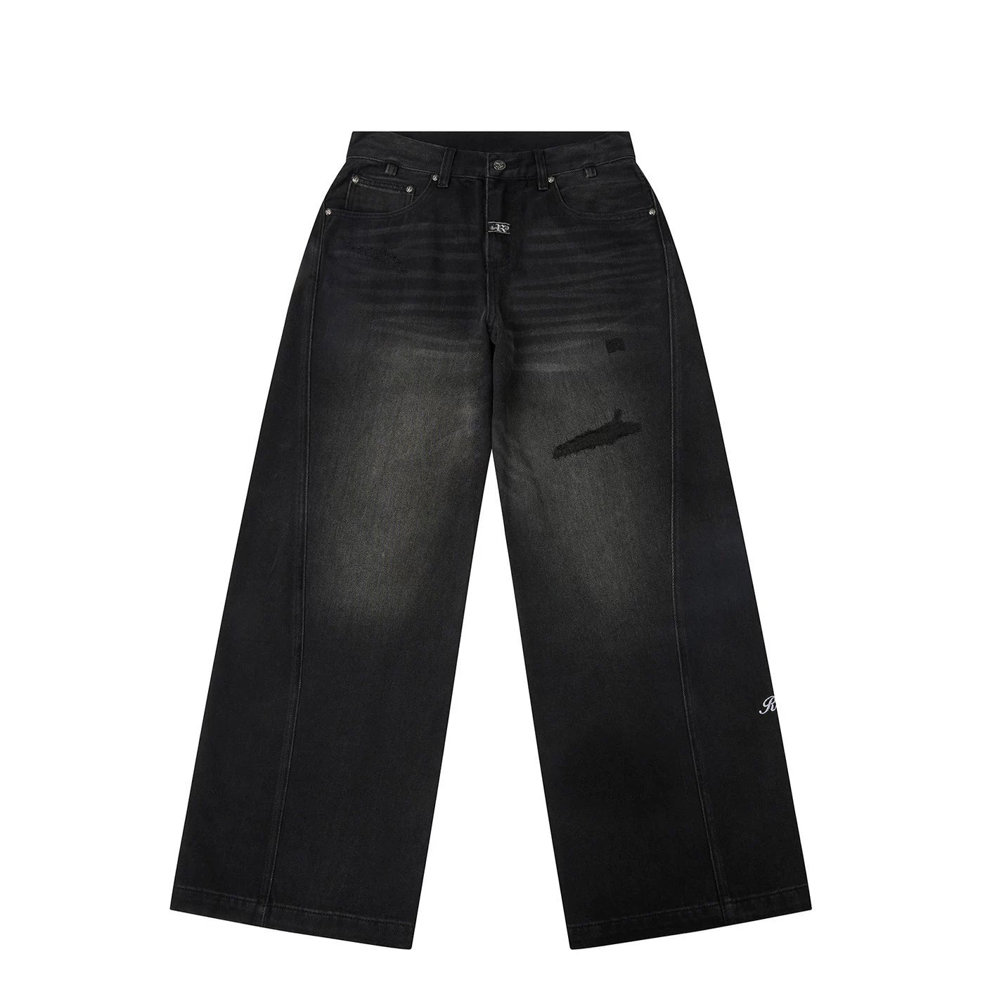 Twisted  Black Vintage Jeans