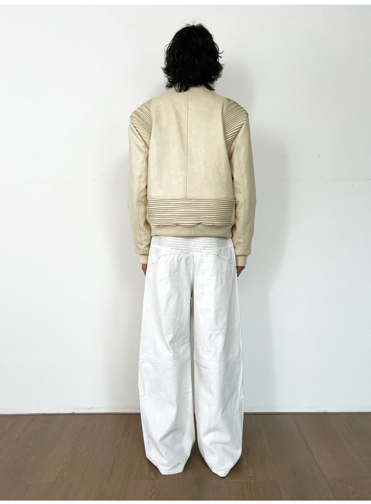 Coated Waxed Motorcycle Pants