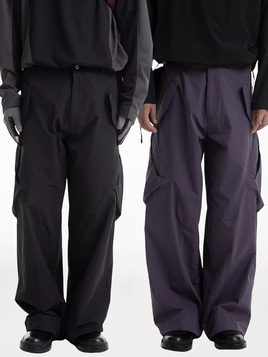 3D Curved Cargo Trousers