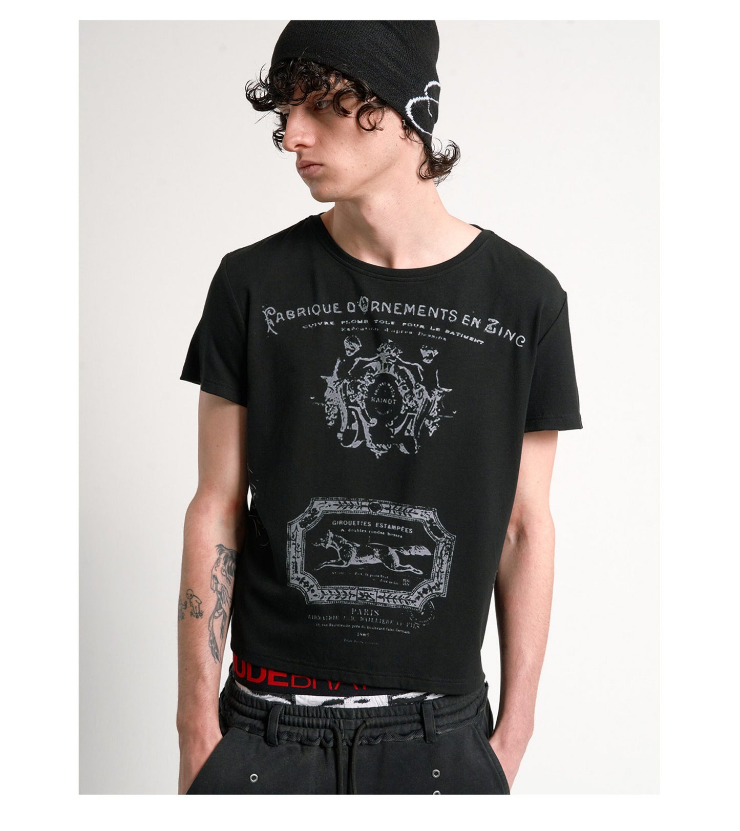 Engraving Marrk short sleeve T-shirt