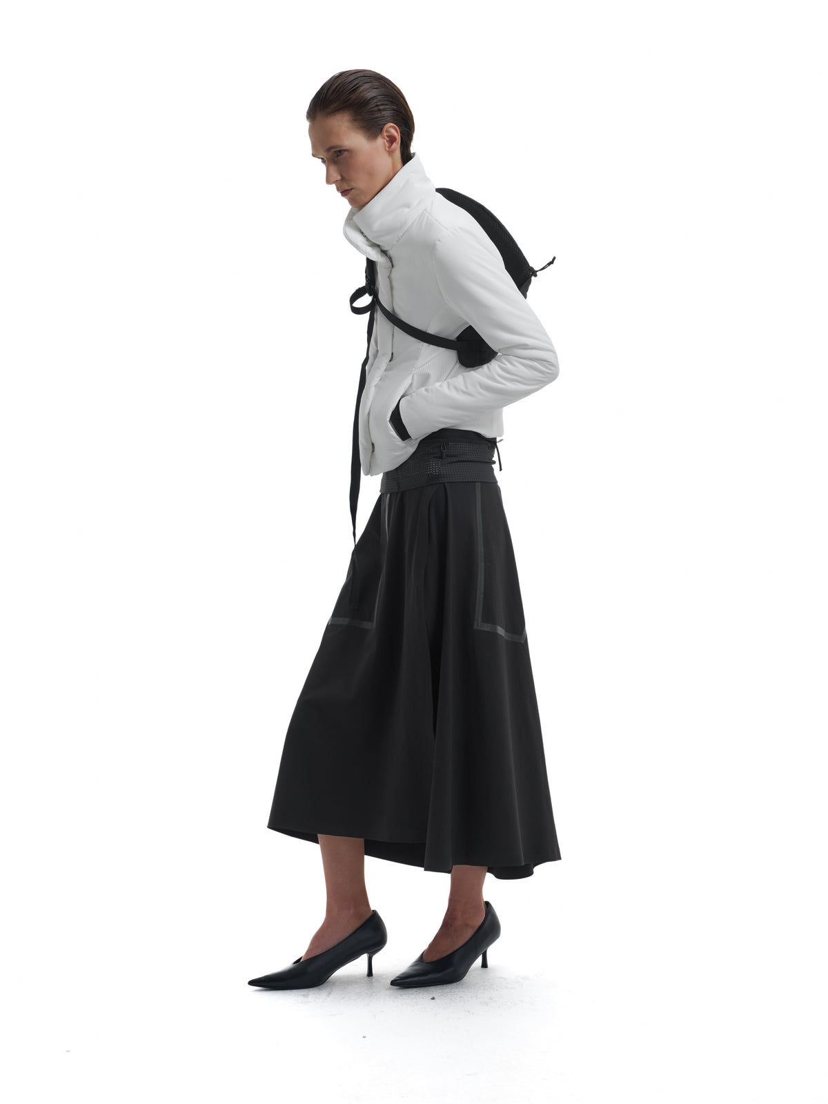 3D Cut Water-Repellent Cotton Jacket