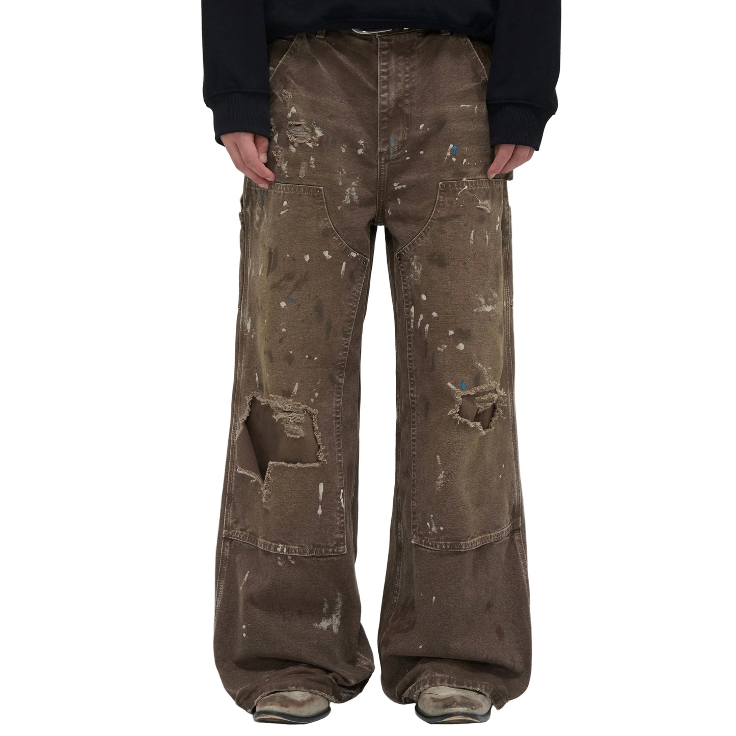 Vintage Washed Garment Dye Cargo Pants