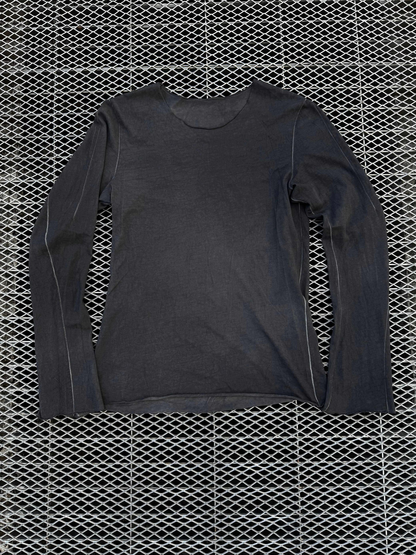 Reversible Overlock Long Sleeve T-shirt