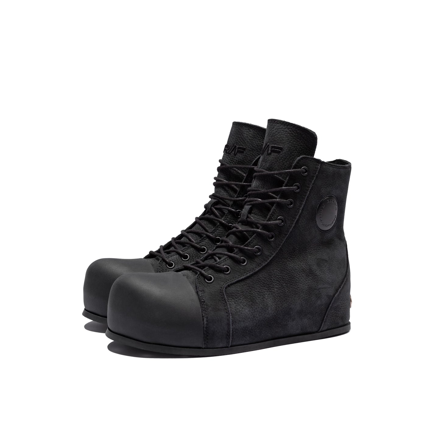 ROCKSTA X FVVO leather suede platform shoes