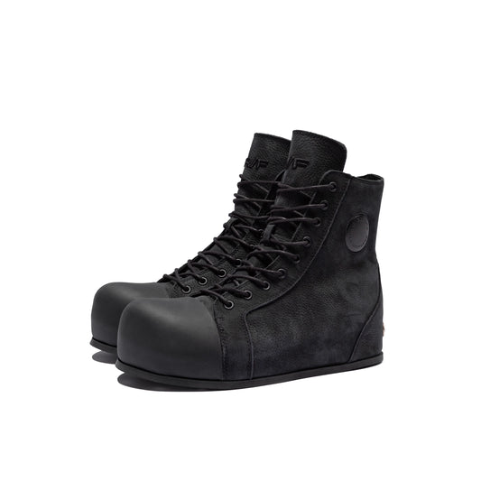 ROCKSTA X FVVO leather suede platform shoes