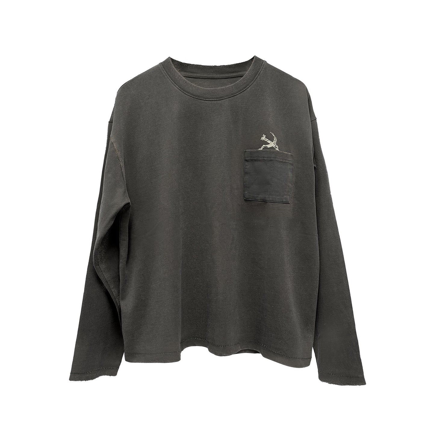 Vintage distressed long sleeve T-shirt