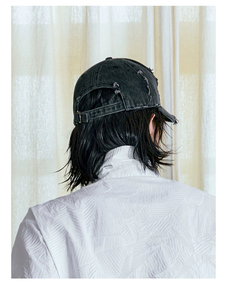 Distressed Logo Cap