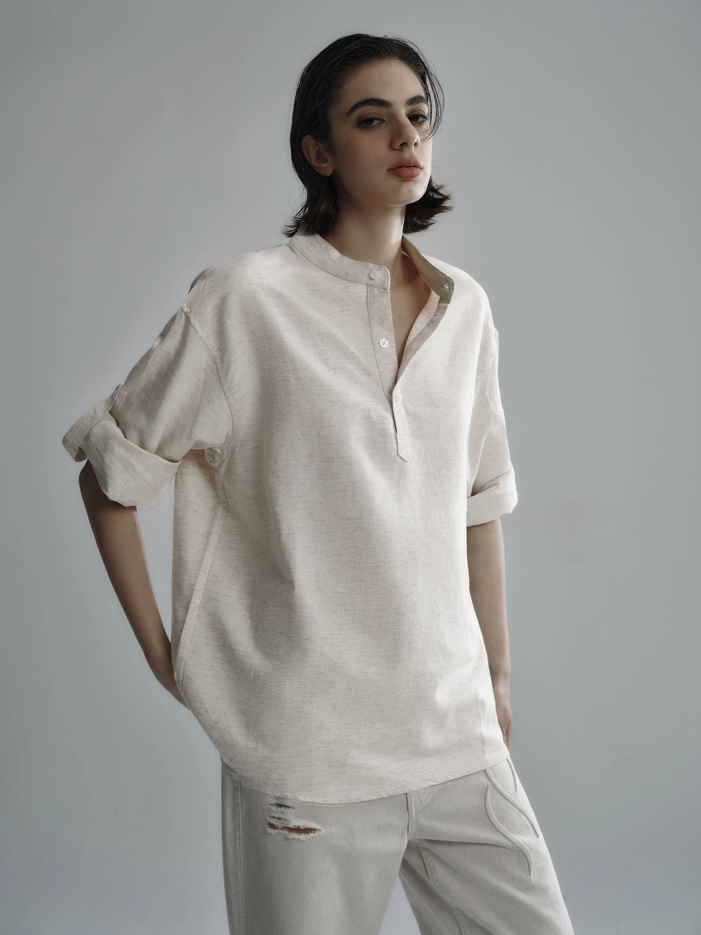"First Zen " multi-form shirt