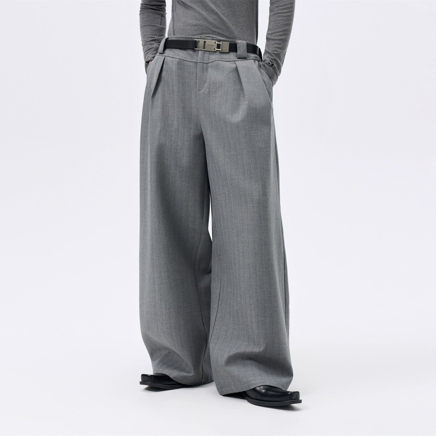 Stripe Drape Trouser
