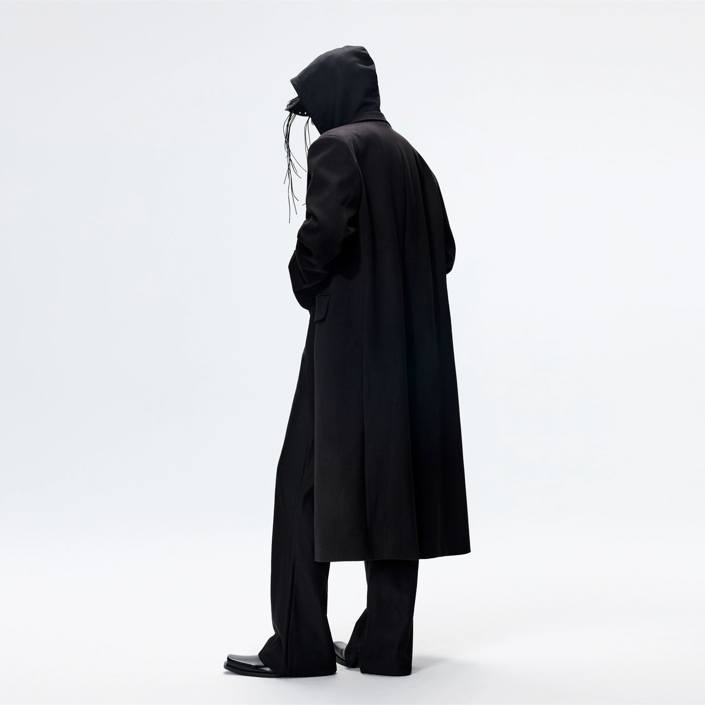 Classic Tweed Long Coat