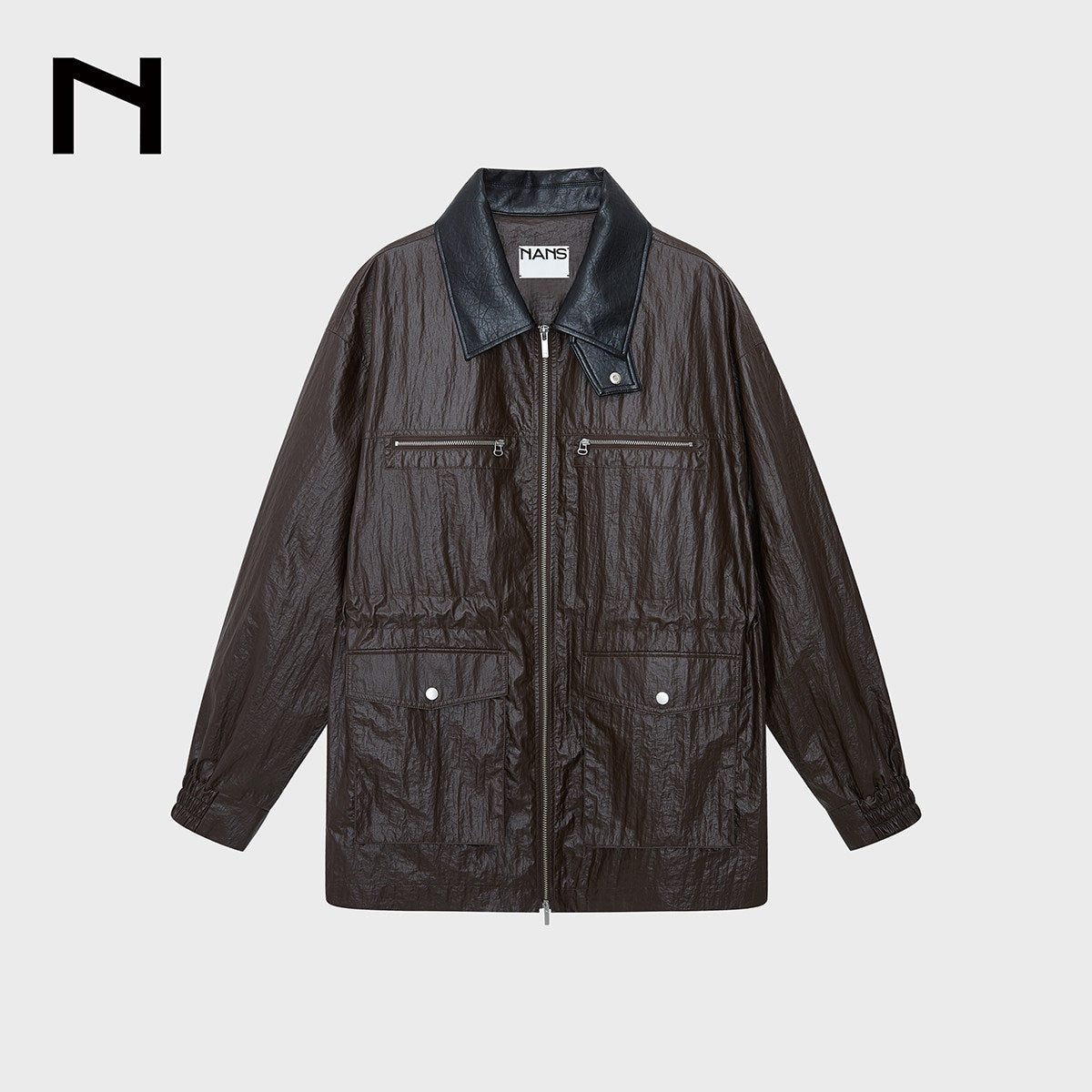 PU-coated Safari Jacket