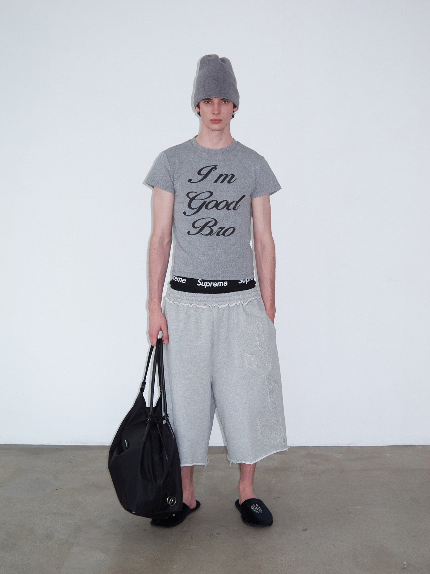 Print Crew Neck tee