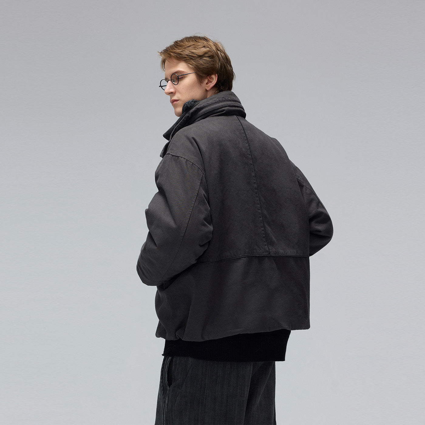 Hooded Cotton Work Jacket