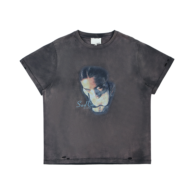 "Deftones" distressed vandal short sleeve T-Shirts