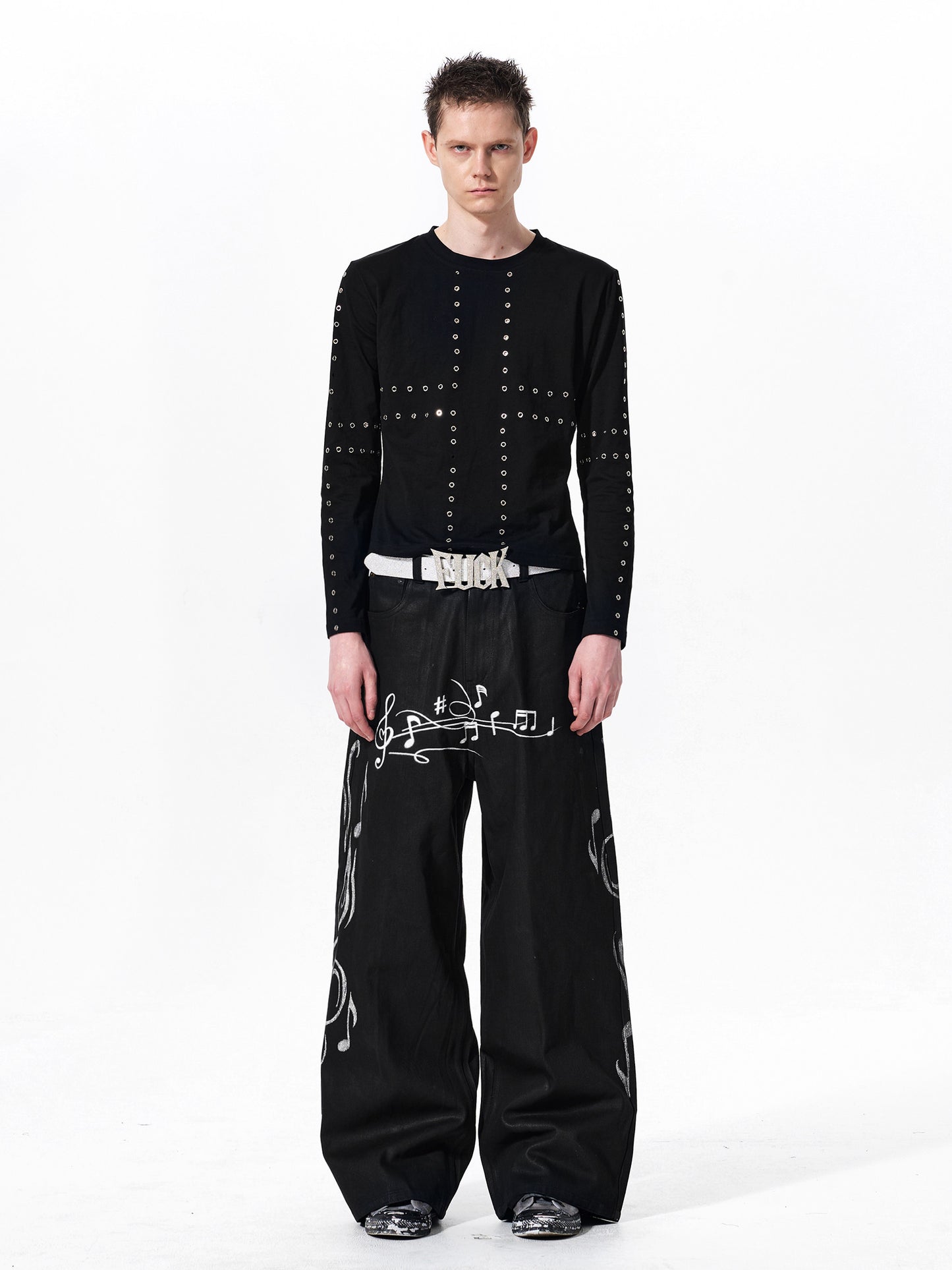 Rivets Long Sleeve T-Shirt