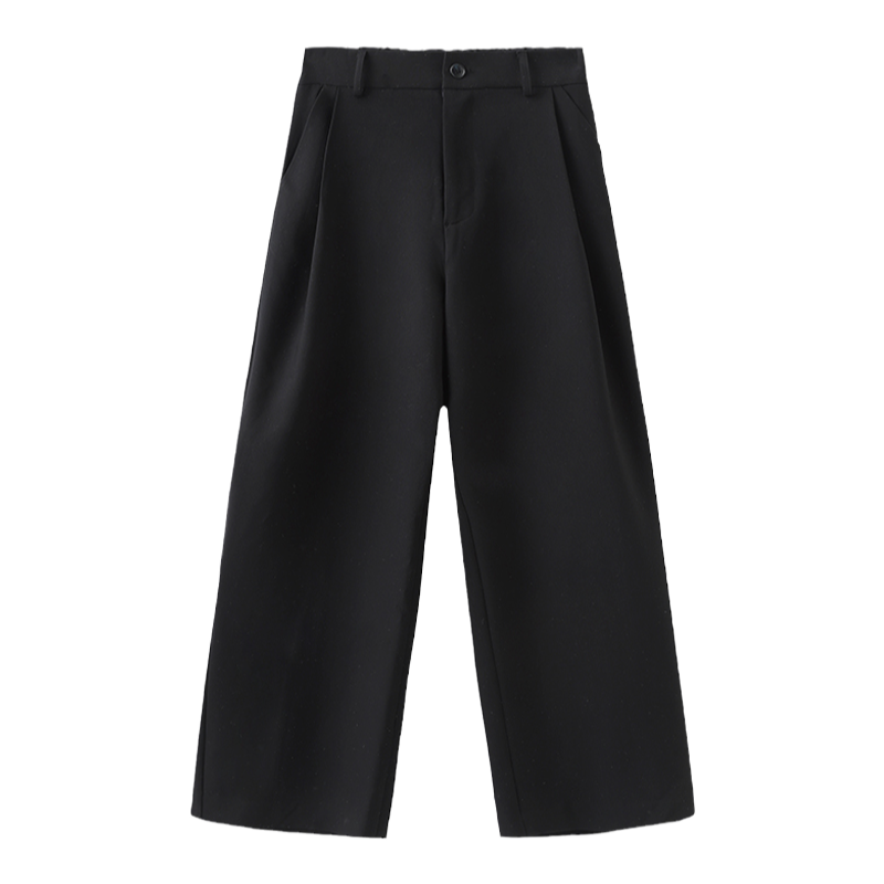 Geometric Pleated Cargo Trouser