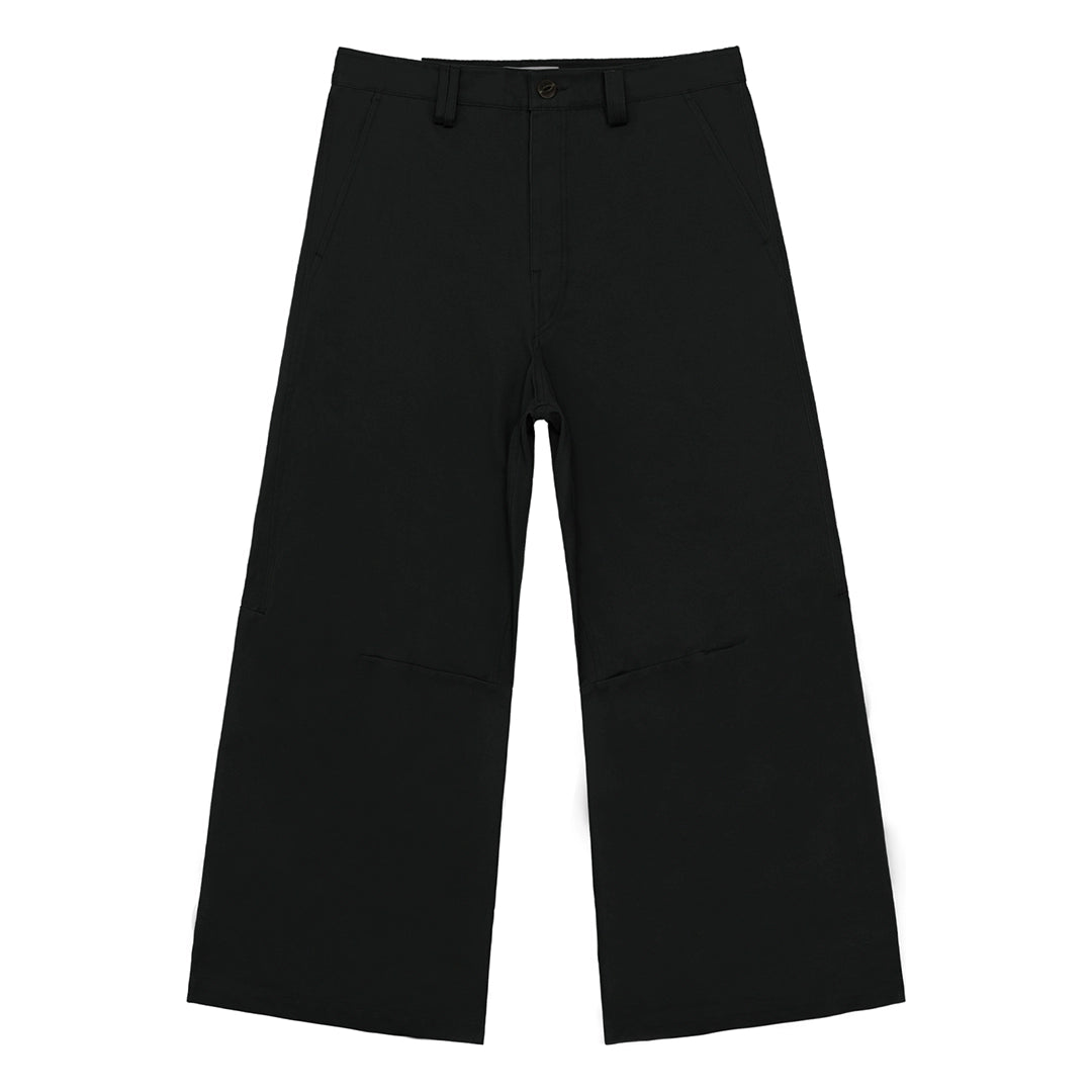 Straight-leg casual trousers