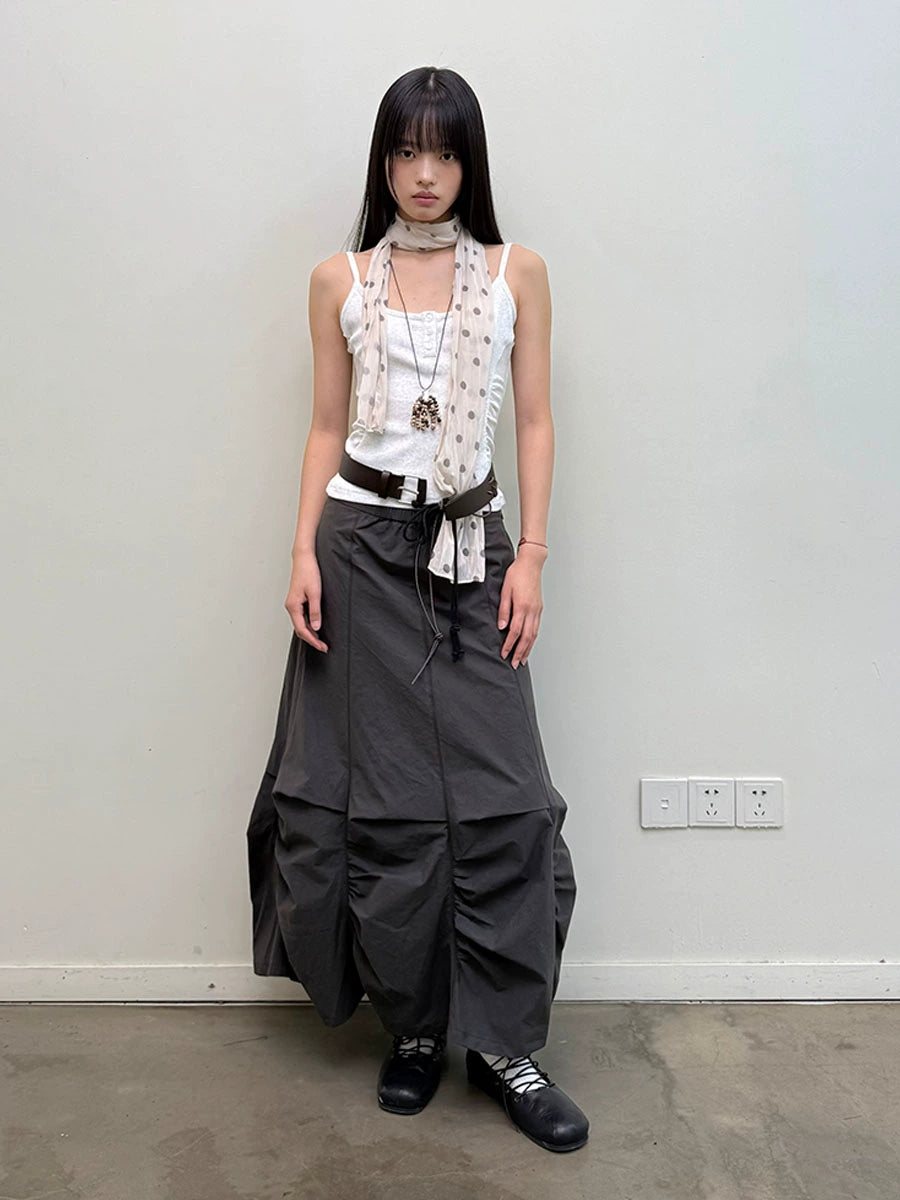 Camisole Pleated Vest
