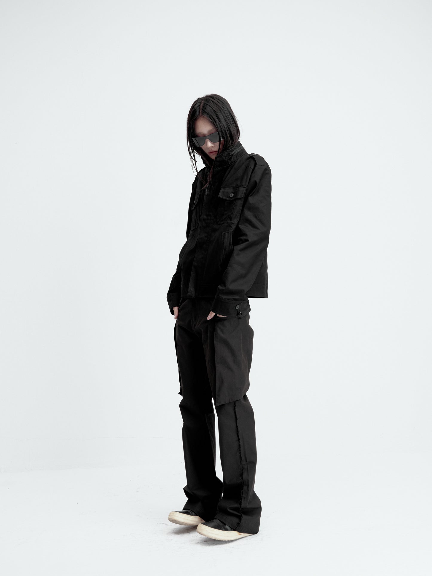 M65 shooting zipper jacket