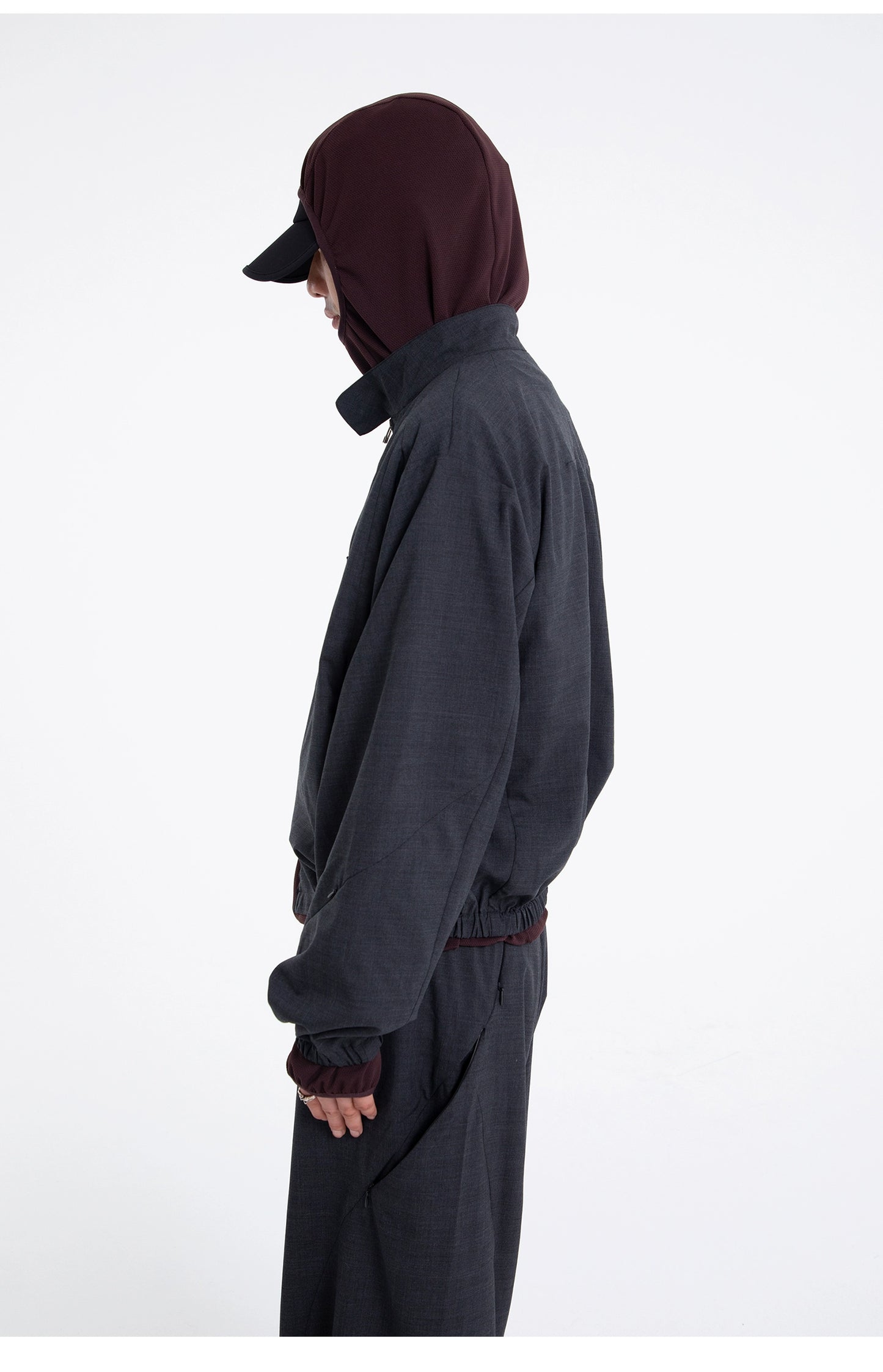 Deconstruct Wool-blend Jacket