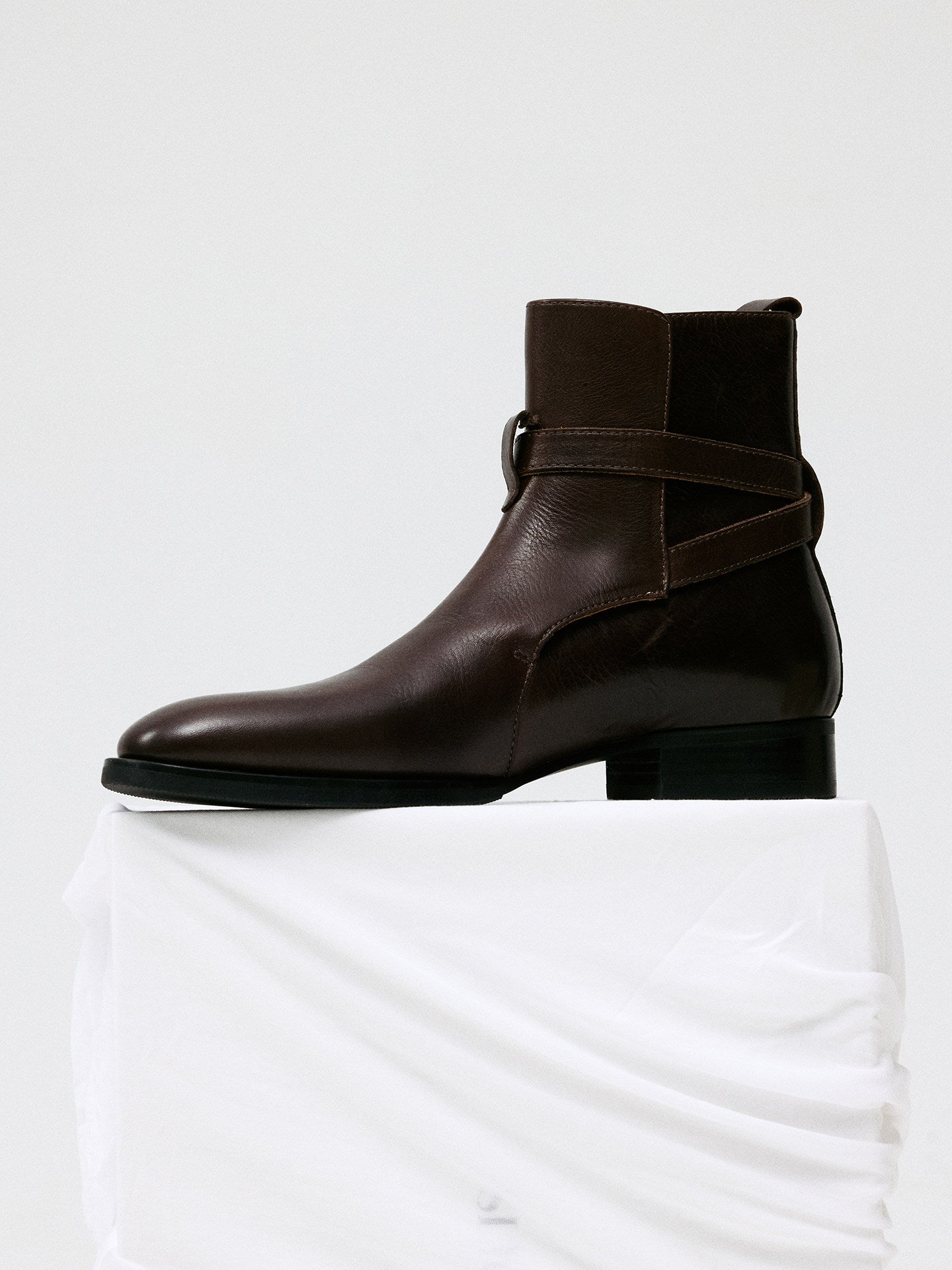 Wrap Strap Ankle Boots