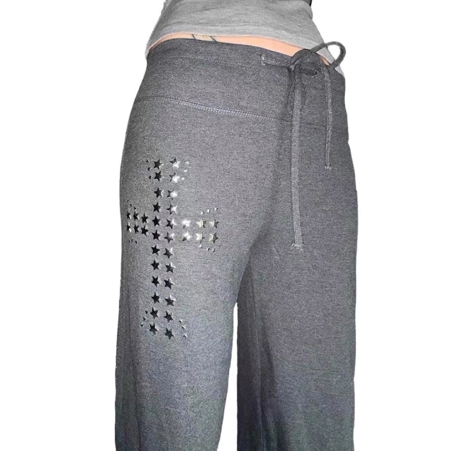 Pentagram High Stretch Wide-leg Trousers