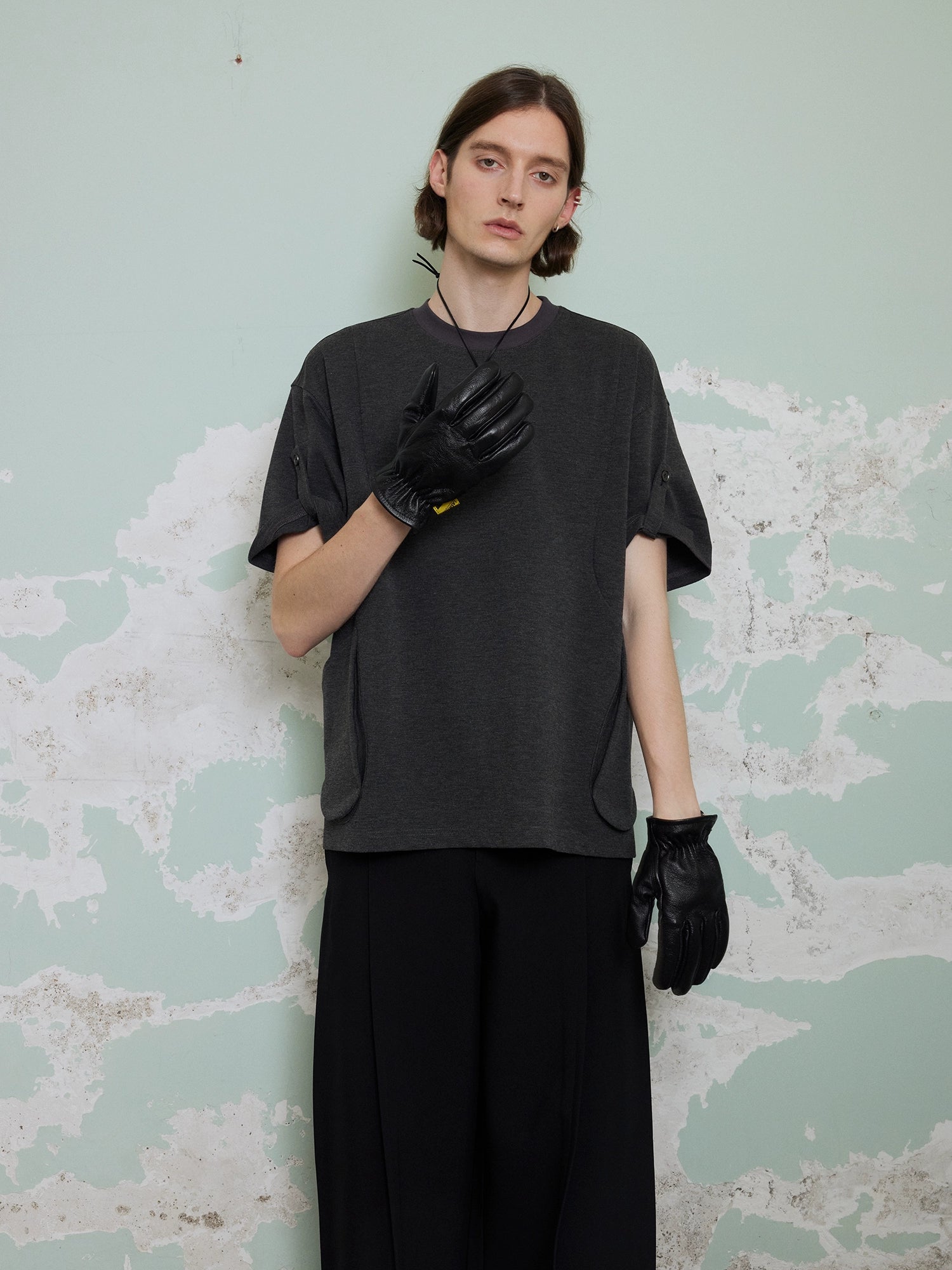 3D Structure Short Sleeve T-shirt