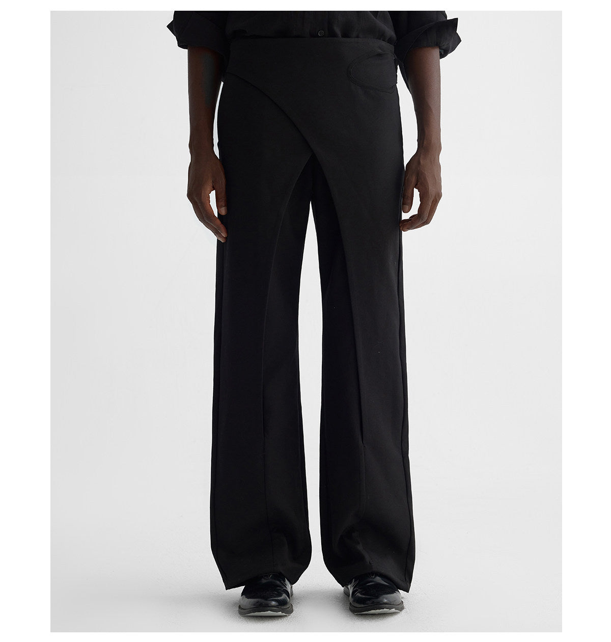 Tailored waist ring trousers
