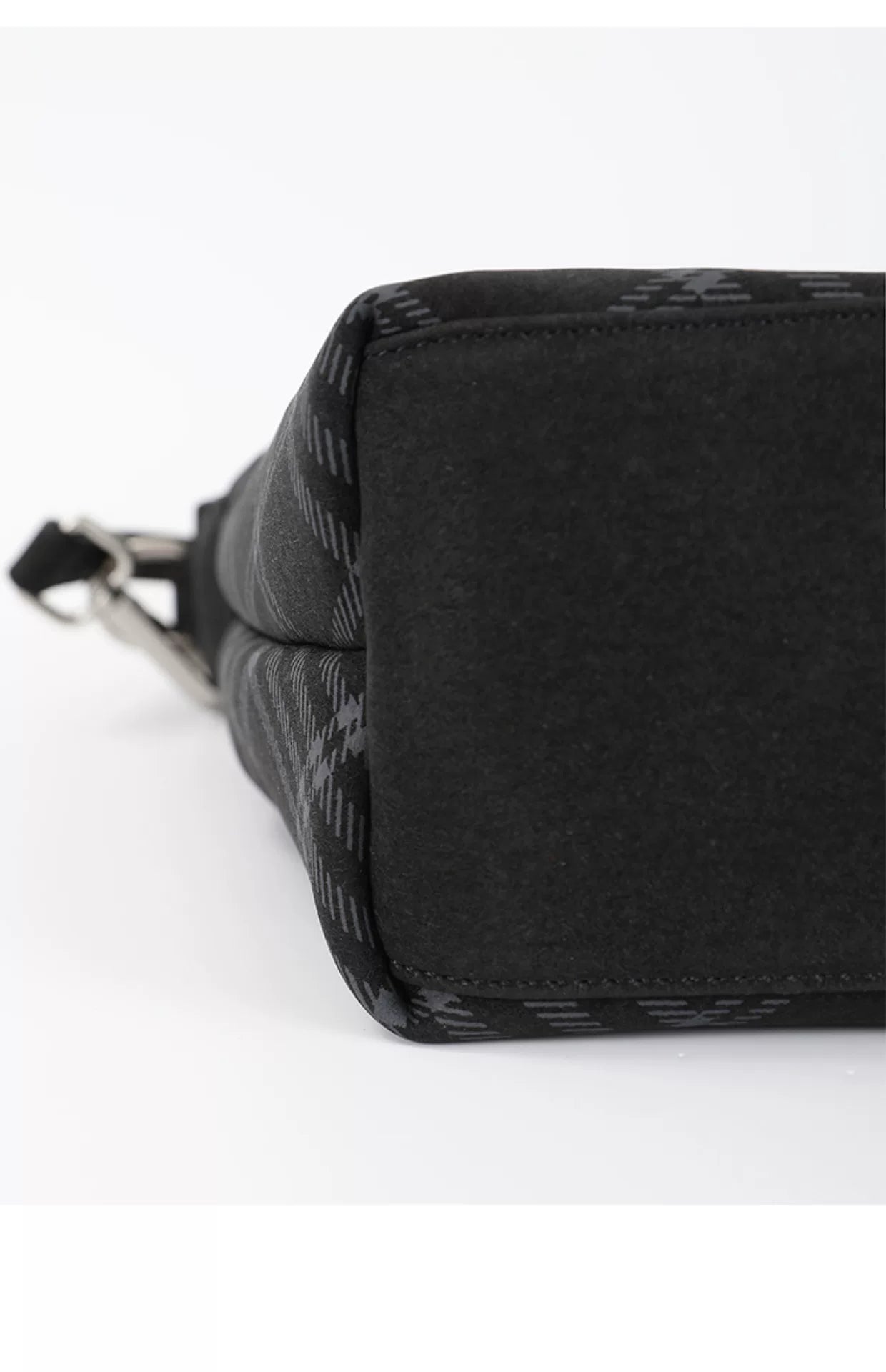 Felt Check Hand Bag