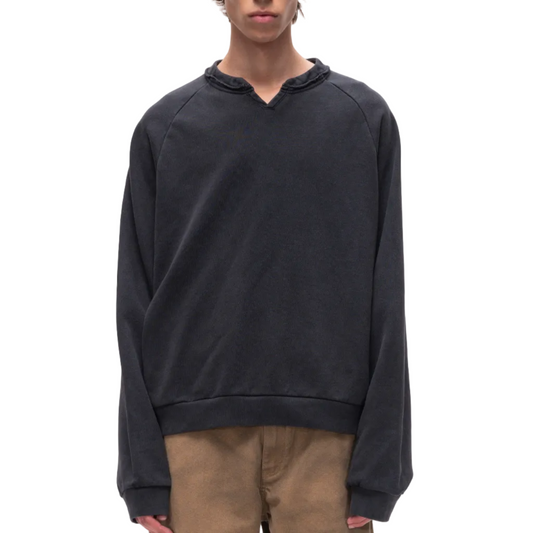 SPLIT NECK Sweatshirt
