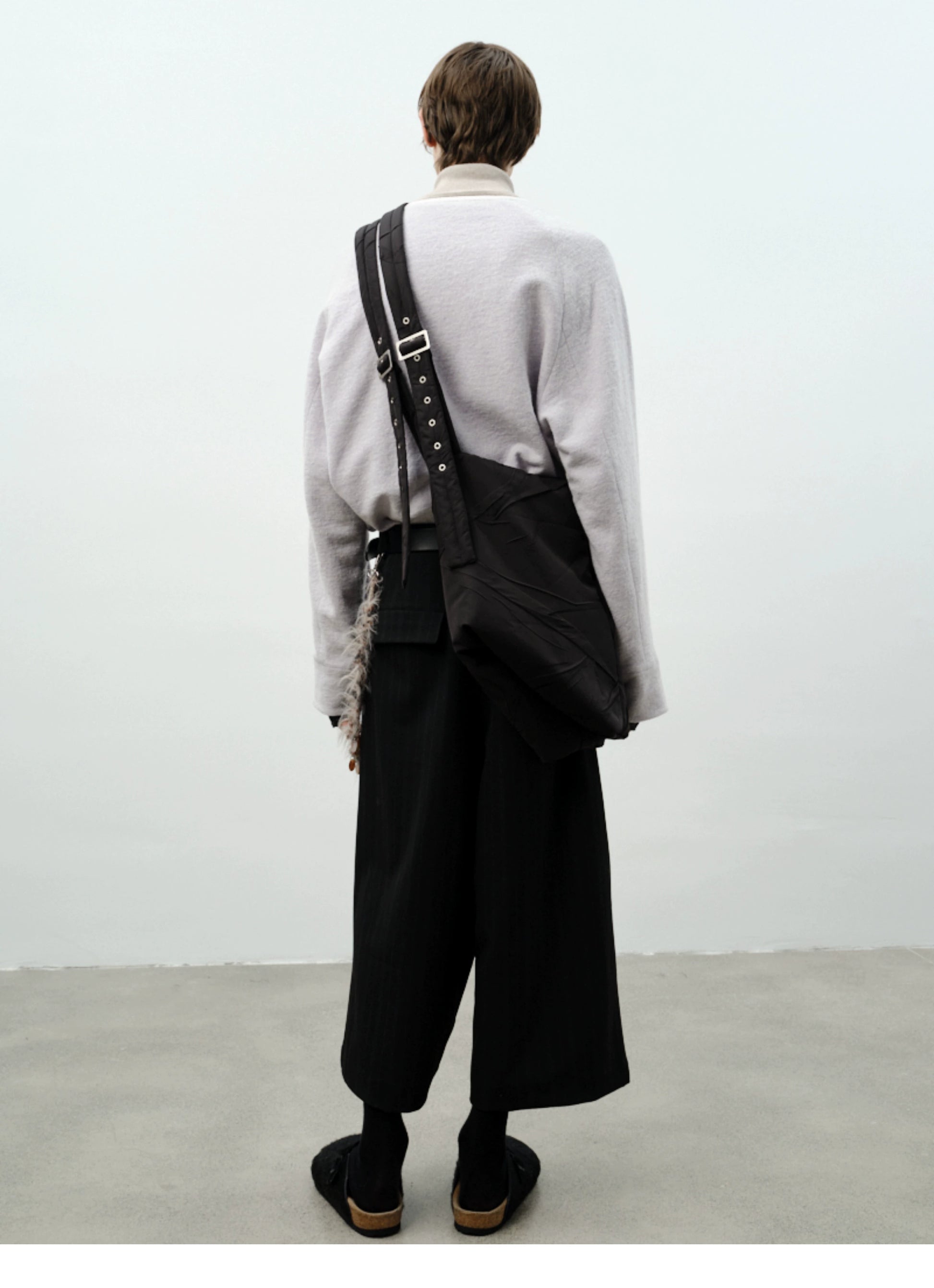 GRAINMUSTARD Thinsulate Cotton Pressed Shoulder Bag