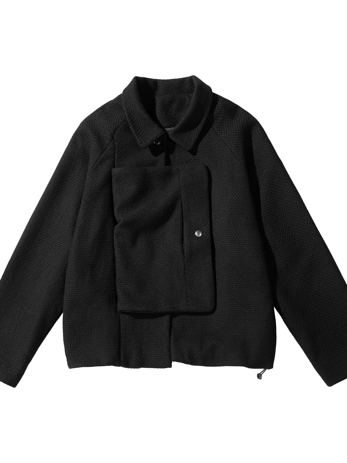 Codex Special Placket Honeycomb Wool Jacket