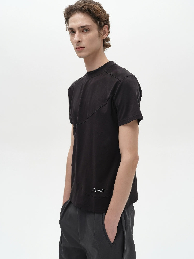Deconstructed 3D Short Sleeve T-shirt
