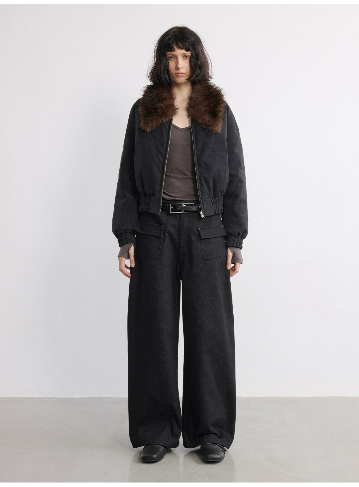 Front Flip Pocket Scimitar Trouser