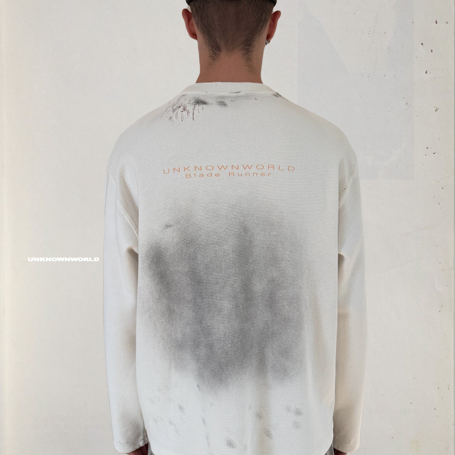 Destruction Blade Runner Wipe Dirty Waffle Sweatshirt
