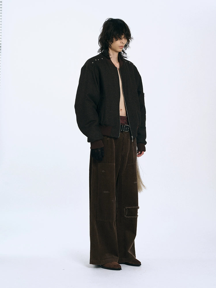 Clay Bomber Cotton Jacket