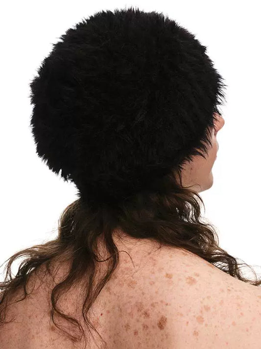 soft plush beanie