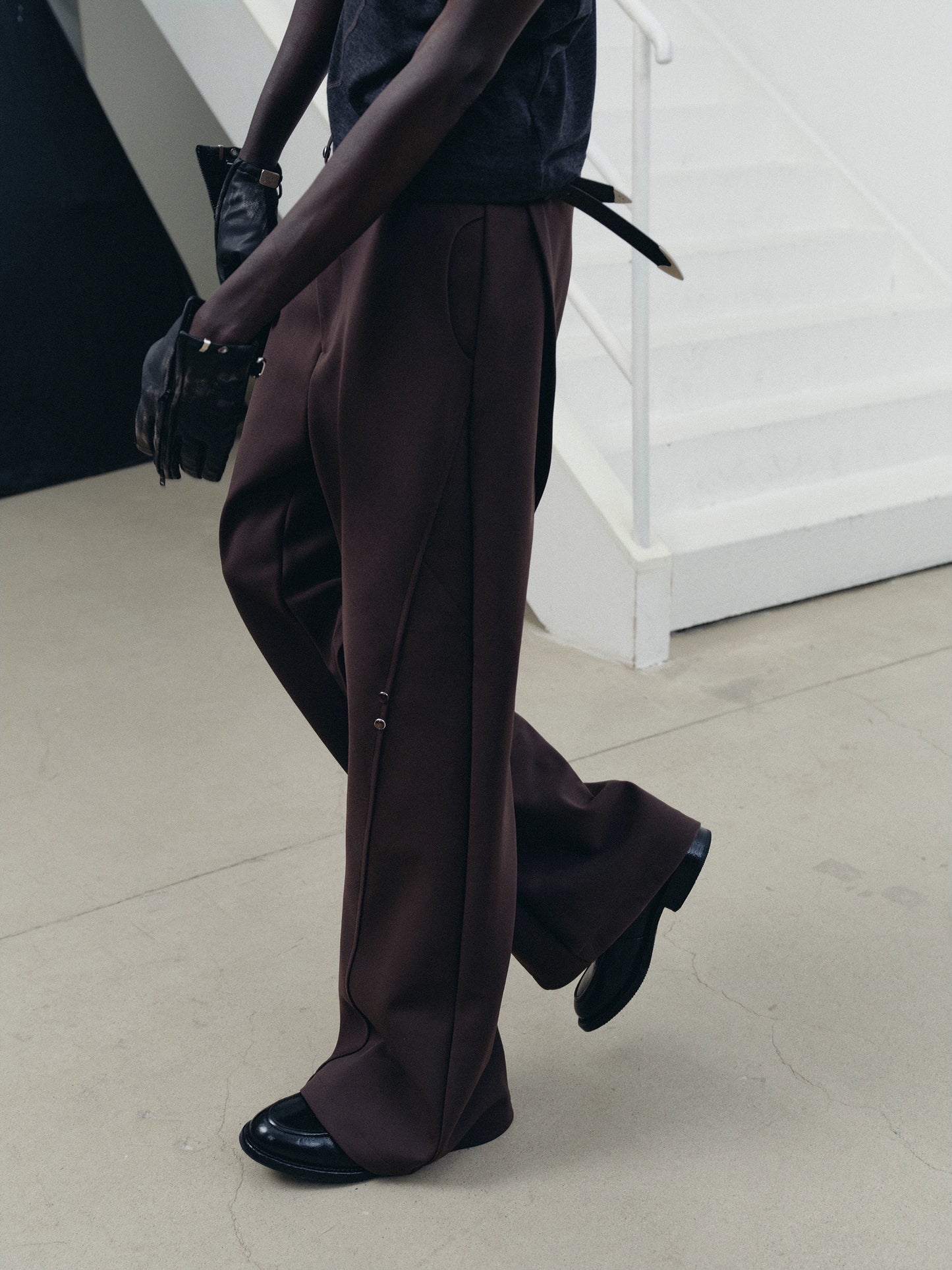 Opal-cut Flared trousers