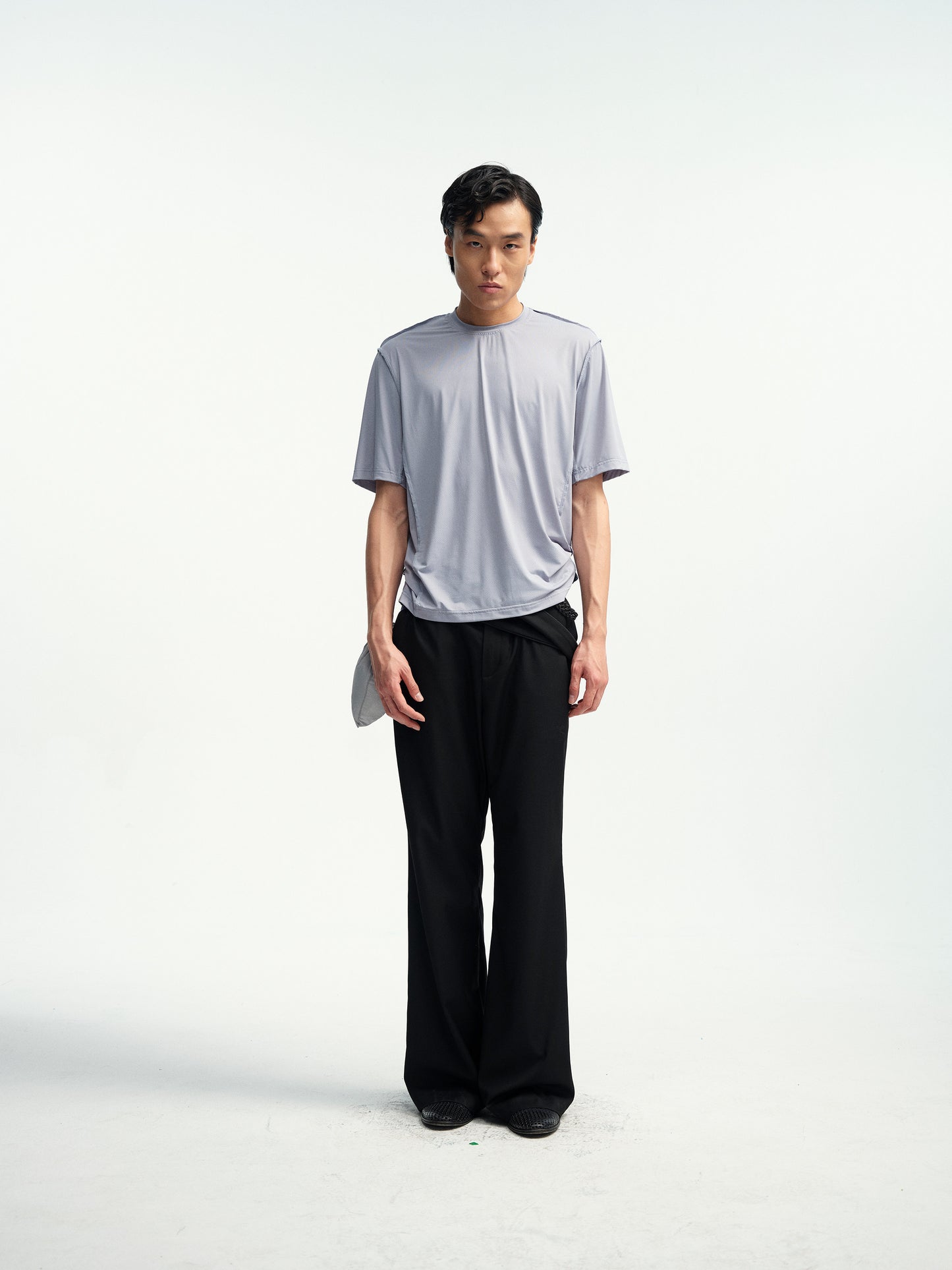 Locus Strap Panel Bootcut Trousers