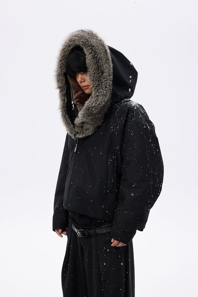 Fox Fur Zip Jacket