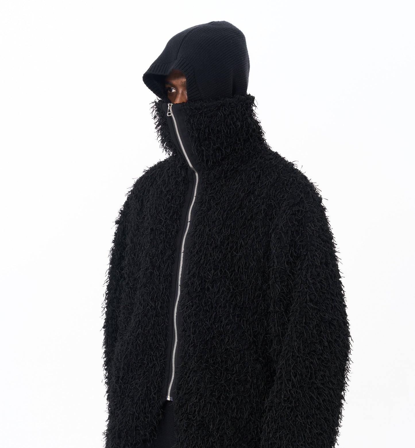 Special "rag" thick jacket